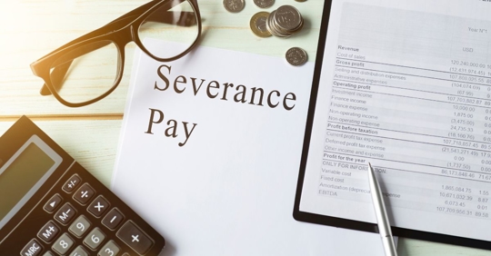 severance pay paperwork